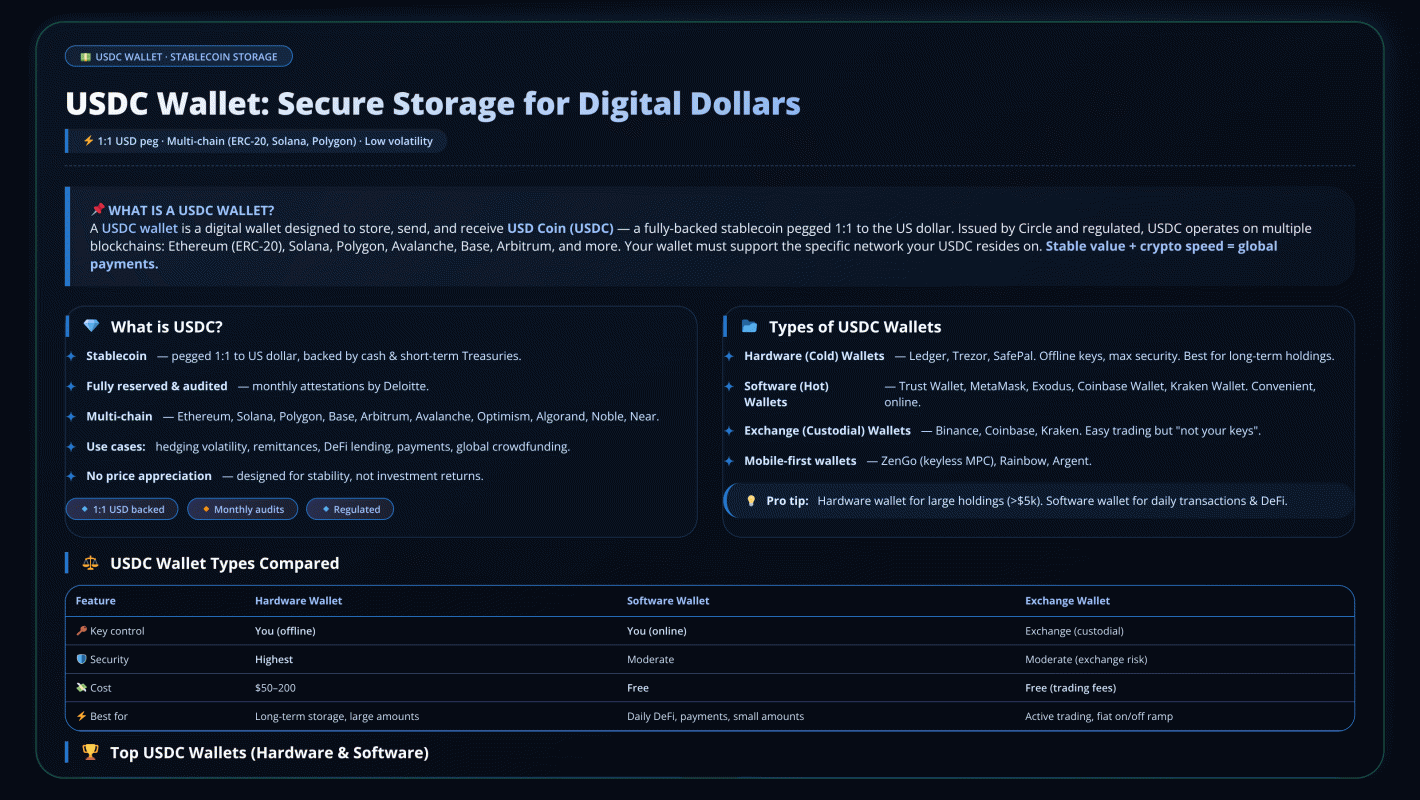 USDC Wallet: Secure Storage Solutions