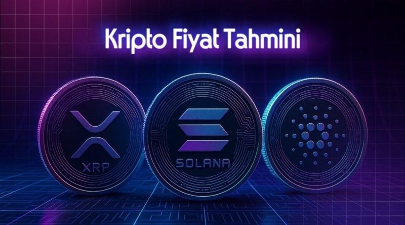 XRP, Solana ve Cardano teknik analiz grafiği
