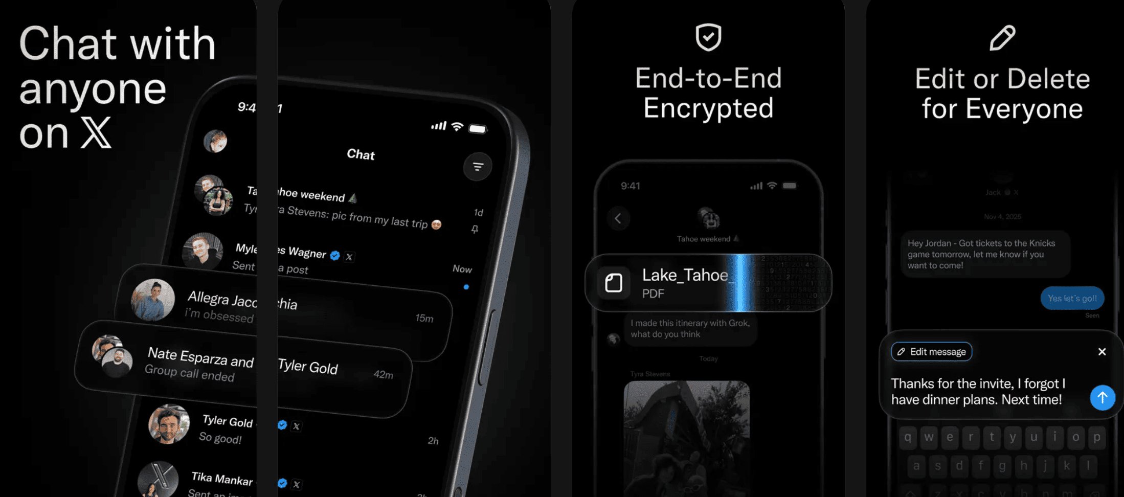 馬斯克通訊軟體 XChat 4 月 17 日上架 App Store，端對端加密強調用戶隱私