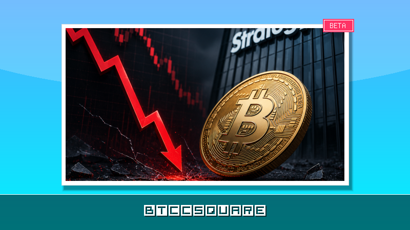 비트코인(BTC) 충격 경고: ’10% 조정 가능성’ 제기된 가운데, 스트래티지(MSTR) 대규모 매도세로 ’급락 위기’ 직면