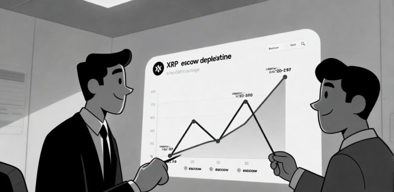 XRP供給予測グラフ