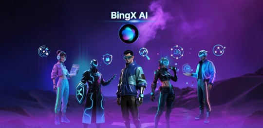 BingX AI Dashboard mit Nutzerstatistiken