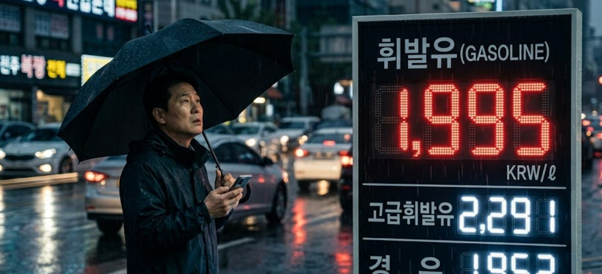 서울 휘발유 1995원 육박, 가격보다 더 무서운 예고된 시나리오: 암호화폐 시장의 ’에너지 충격’ 위험 경고