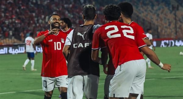 مباراة سابقة بين مصر وبوركينا فاسو