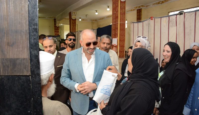 تفاعل المواطنين مع القافلة