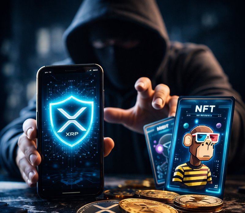 XRP 생태계, 인간 심리 노린 ’가짜 NFT’ 해킹 급증..."지갑 털리는 순간"
