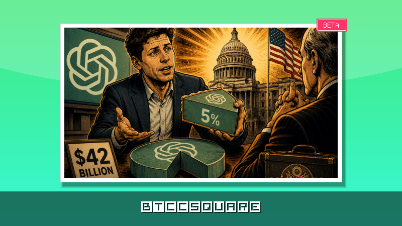 OpenAI: Sam Altman propone un 5 % del capital al gobierno estadounidense en un movimiento que redefine la industria de la IA