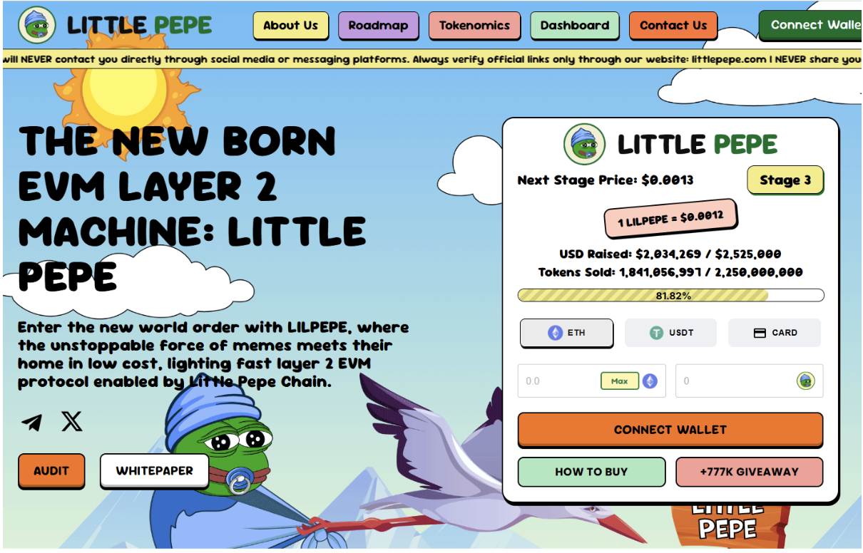 LILPEPE Tokenomics