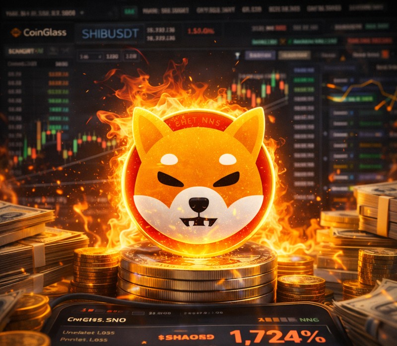 시바이누(SHIB) 미결제약정 20% 급증, 비트코인·XRP 제치고 선두 질주