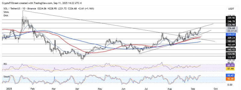 SOL価格分析