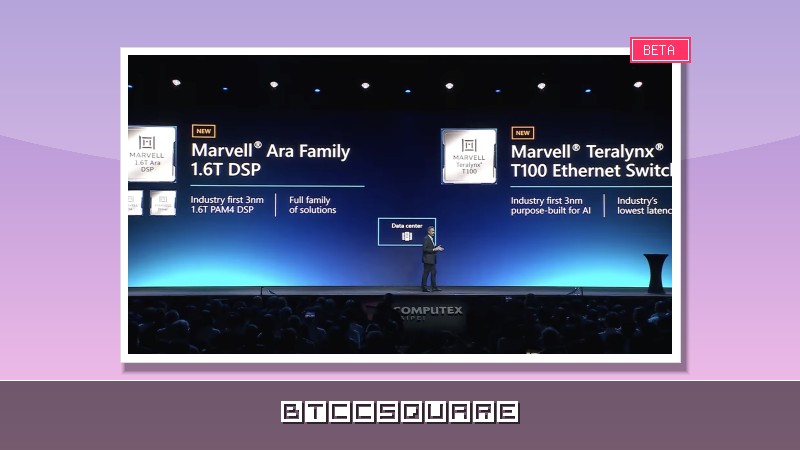 邁威爾推出首款專為優化AI網路傳輸而生的 Marvell Teralynx T100 晶片
