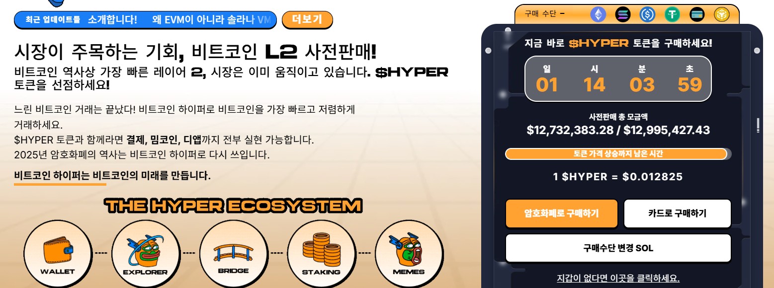 HYPERチェーン統合計画