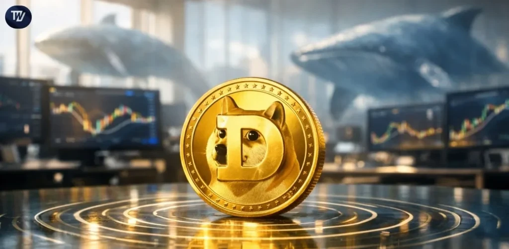 Dogecoin консолидируется около $0,091: накопление китов указывает на потенциал пробоя