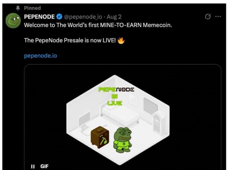 PepeNODE預售數據