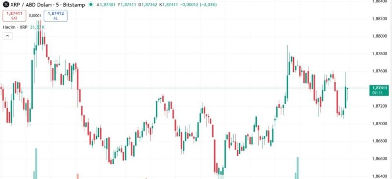 XRP teknik analiz grafiği