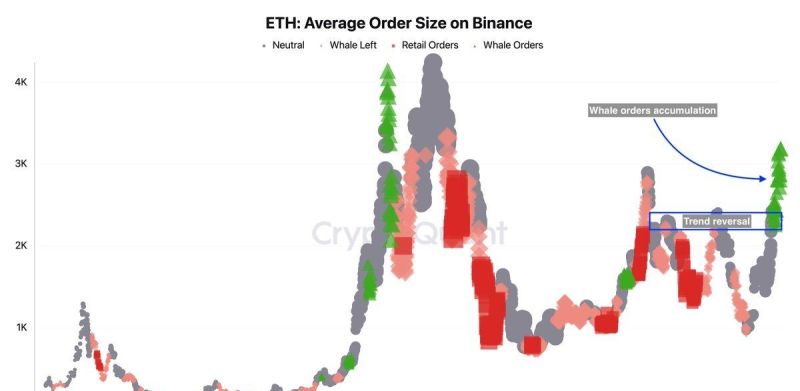 Whales Accumulating Ethereum