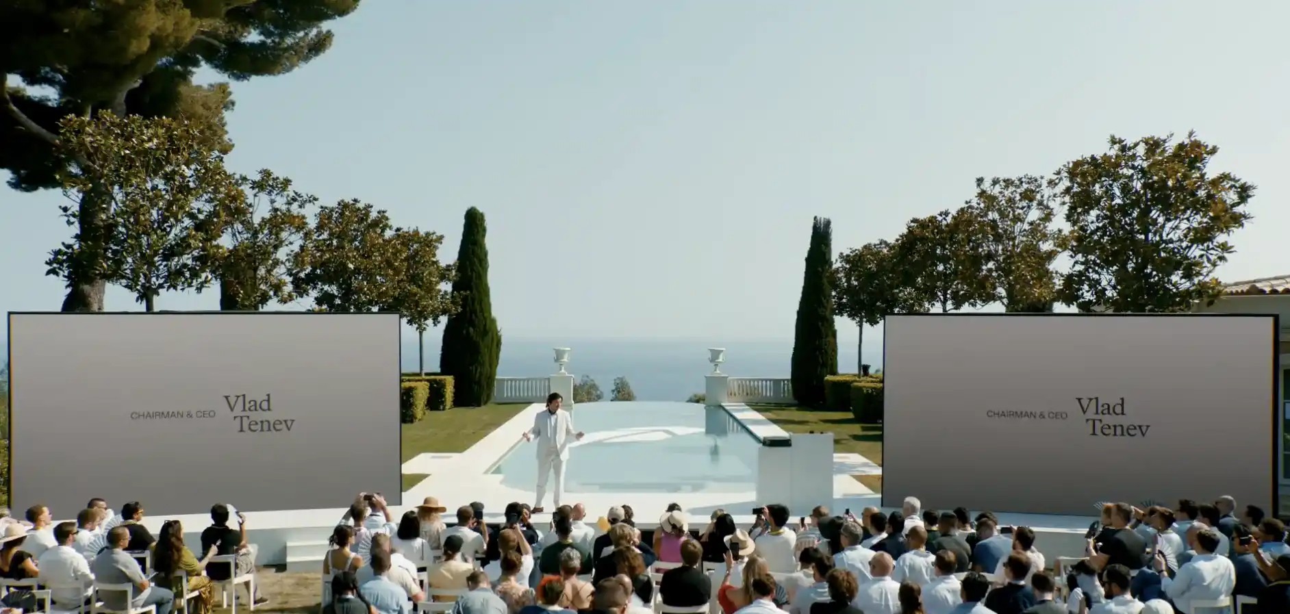 로빈후드戛納 제품 발표회 현장