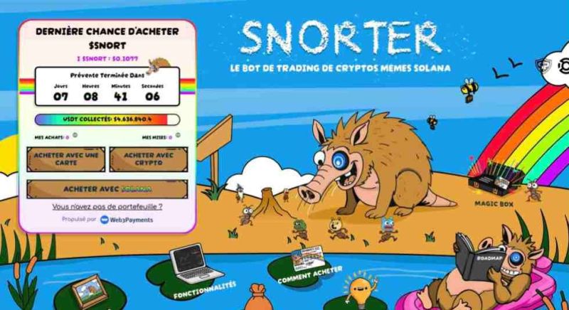 Snorter 토큰 구매
