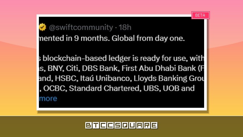 XRP News: Ripple-Swift Partnership Ignites Today’s Rally, Signaling Institutional Breakthrough
