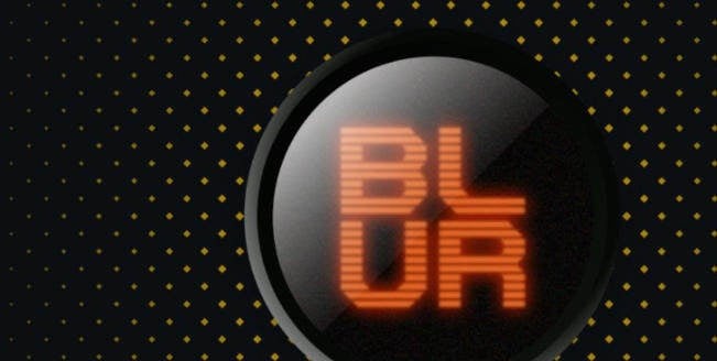 BLUR取引画面2025年