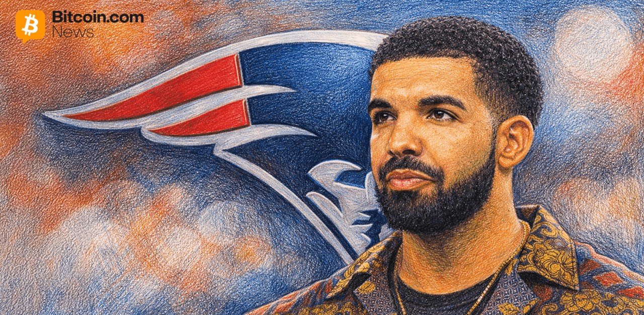 Drake展示比特幣投注愛國者隊奪冠