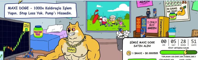 MAXİ DOGETOKEN ÖN SATIŞINA KATIL