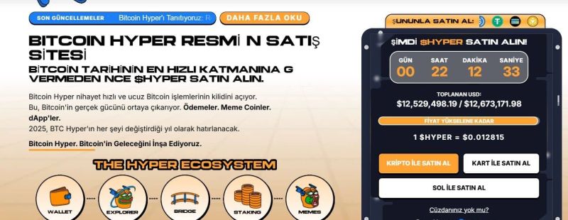 bitcoin hyper ön satışı