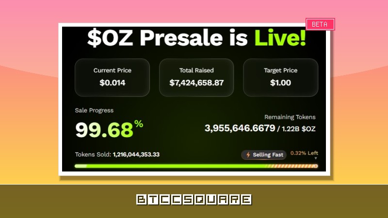 Ozak AI Presale Countdown: Final Buy Window Before OZ Token Listing—Details Inside