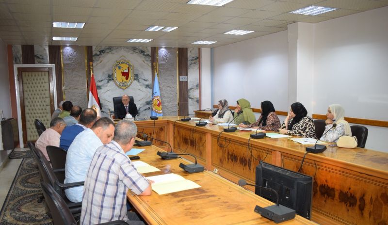 اجتماع مجلس جامعة سوهاج
