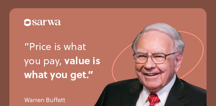 Citations de Warren Buffett sur la valeur