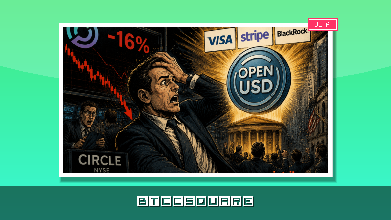 Open USD : le stablecoin géant soutenu par Visa, Stripe et BlackRock fait vaciller Circle en Bourse