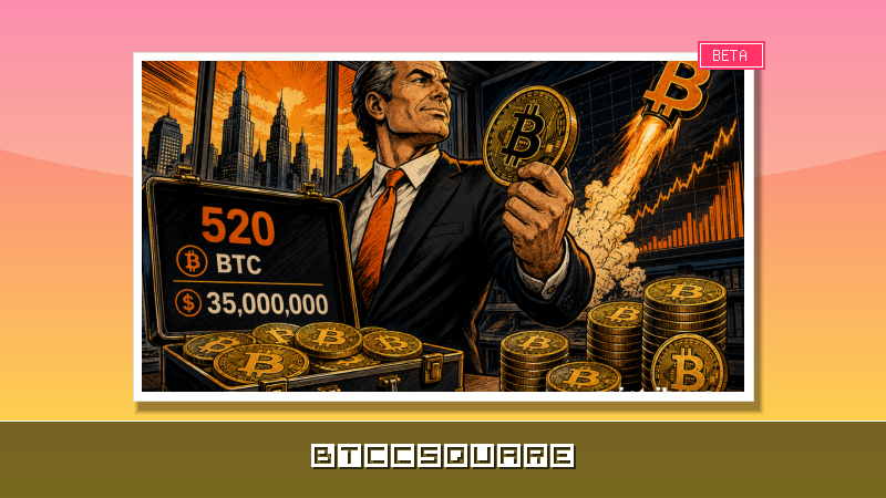 Bitcoin: Strategy Buys 520 BTC for $35 Million Amid Market Volatility