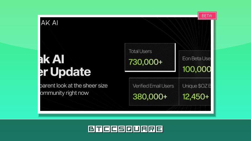 Ozak AI Hits 730,000+ Users as Launch Date Approaches: Ecosystem Update