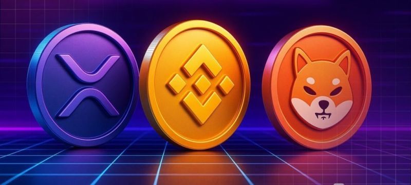 XRP, BNB ve SHIB fiyat grafikleri