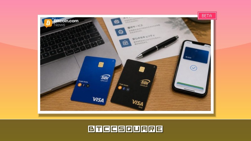 SBIグループ×Visa、衝撃の仮想通貨カード発表！BTC・ETH・XRPで最大10%報酬還元