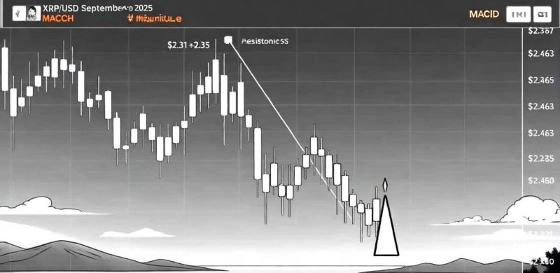 XRP価格チャート 2025年10月