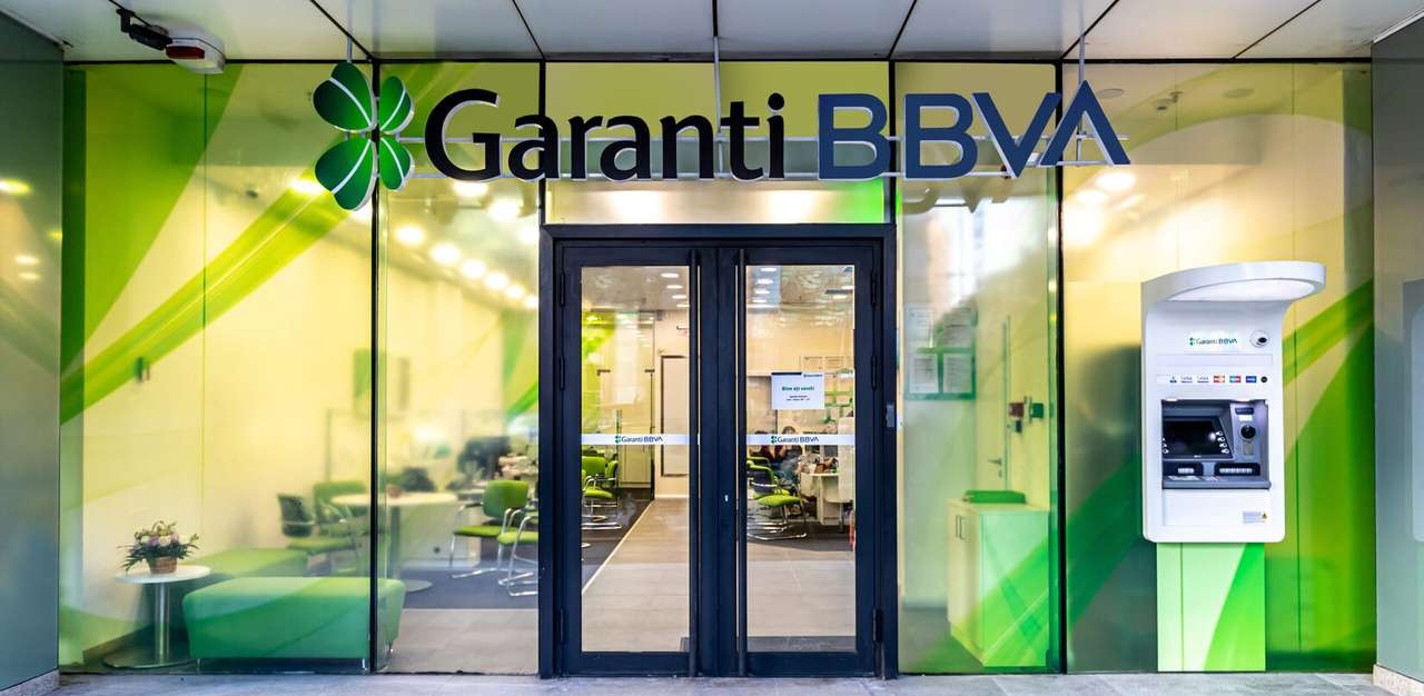 Garanti BBVA dijital bankacılık ekran görüntüsü