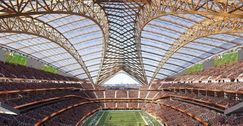 Le futur stade des Washington Commanders