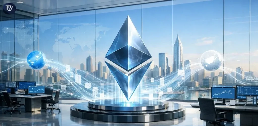 Ethereum доминирует на рынке токенизированных активов с $206 млрд, а ETH тестирует уровень $2040