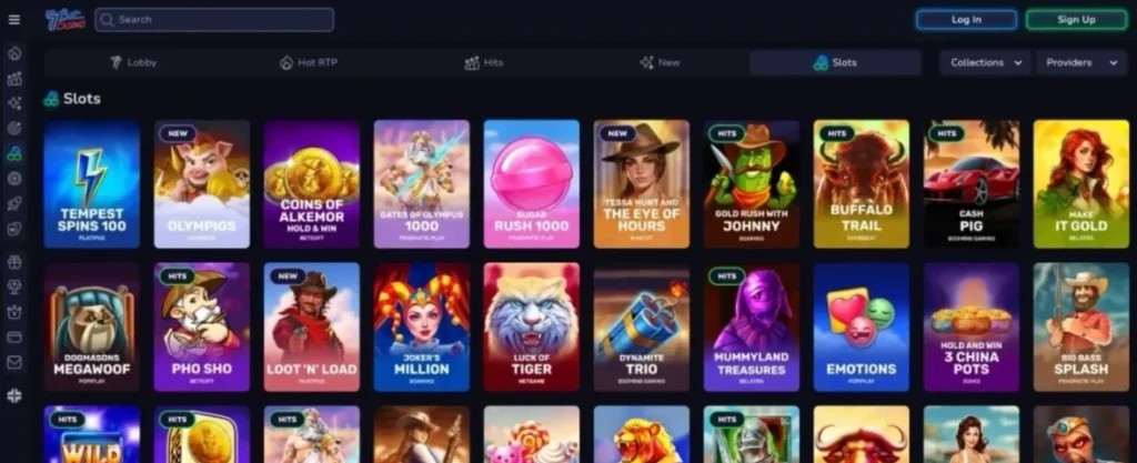Juegos en 7Bit Casino