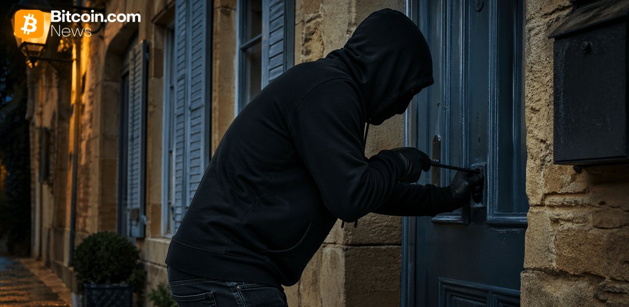 【衝撃事件】武装集団がフランス・プルダルメゾーで住宅襲撃、82万ドル相当の仮想通貨を強奪