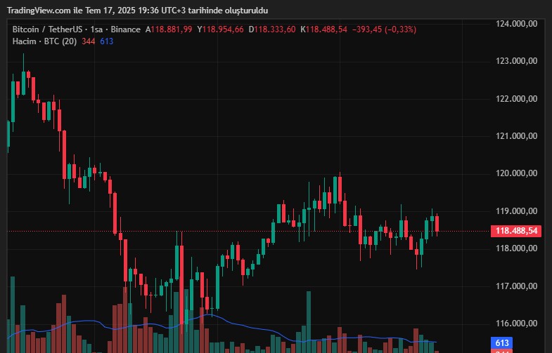 Bitcoin Fiyat Grafiği