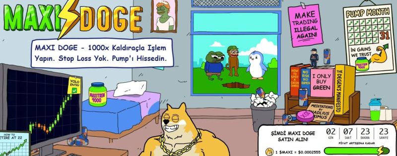 MAXİ DOGE TOKEN ÖN SATIŞI