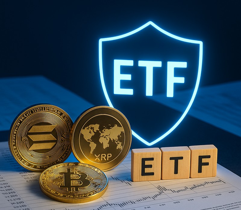 비트코인 현물 ETF 자금 널뛰기 속, 솔라나(SOL)와 XRP는 왜 찬밥 신세일까?