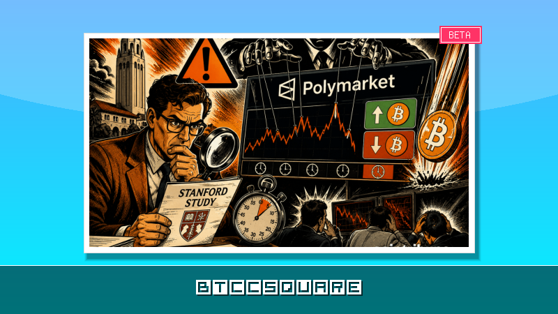 Polymarket Bitcoin Contracts Under Fire: New Study Reveals Manipulation Risk