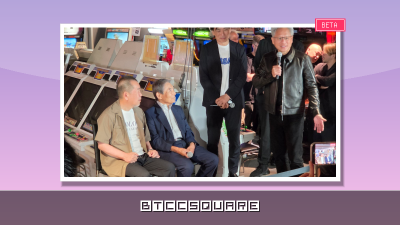 黃仁勳赴秋葉原謝 SEGA 30 年前救命恩！ 結盟日本四大廠佈局實體 AI
