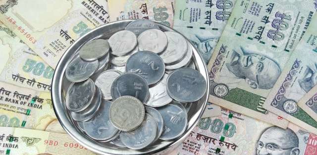 インド金融市場の成長を表すグラフ
