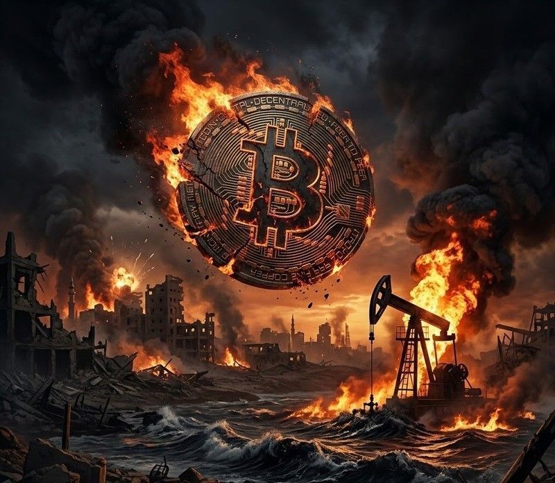 트럼프 "합의 깨면 폭격"...브렌트유 126달러·비트코인(BTC) 10% 급락 경고음