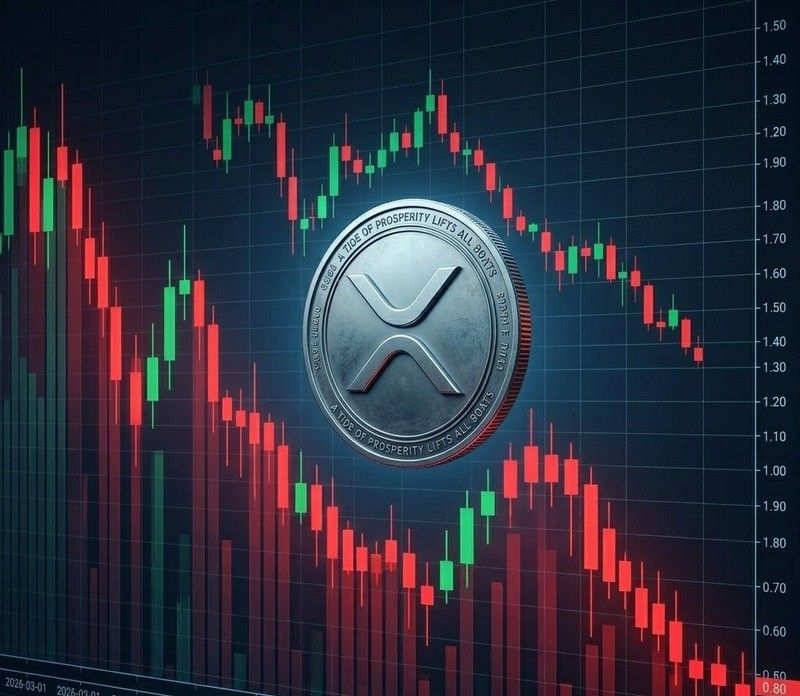 리플(XRP)은 피할 수 없는가? 비트코인 동반 급락 충격