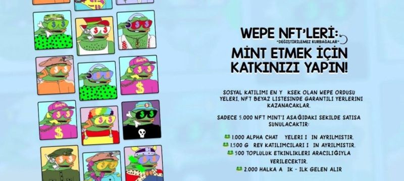 WEPE NFT Koleksiyonu
